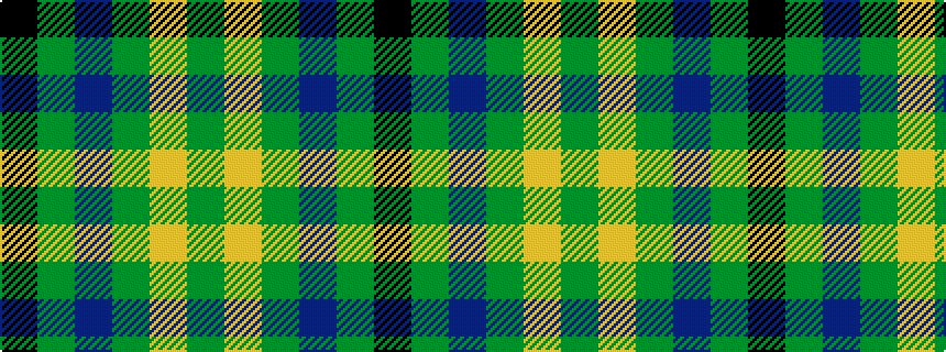 idealised woven sample of pattern GYGBGK