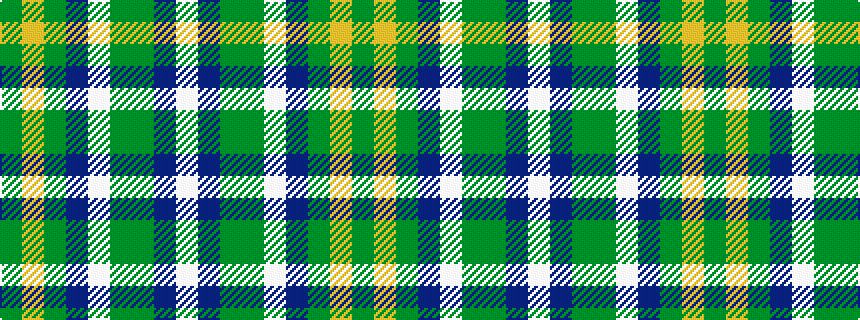 idealised woven sample of pattern GYGBWGGBW