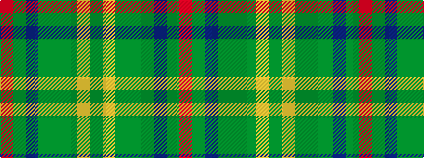idealised woven sample of pattern GYGGGBGR