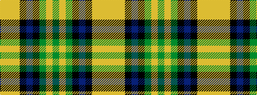 idealised woven sample of pattern GYGKBKYYY