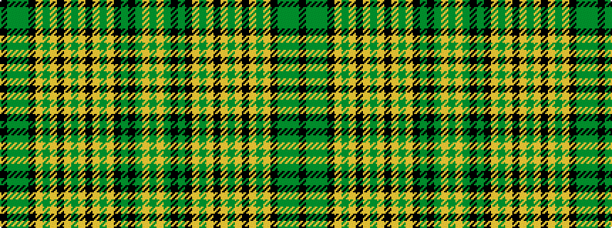 idealised woven sample of pattern GYGKGKYGYKYGYKYGYKGGGK
