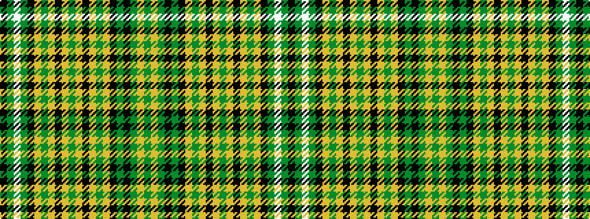 idealised woven sample of pattern GYGKGKYGYKYGYKYGYKGWGK