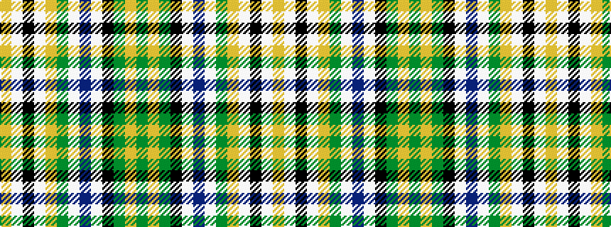 idealised woven sample of pattern GYGKWBWGYWKWY