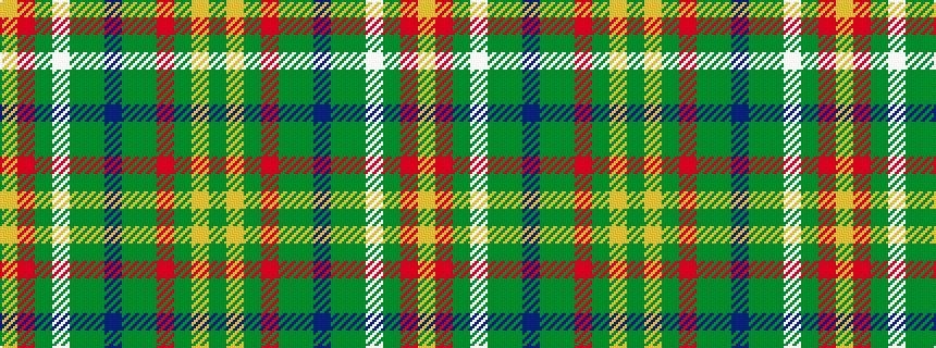 idealised woven sample of pattern GYGRGGBGGWGRY