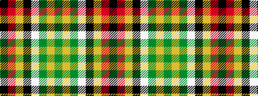 idealised woven sample of pattern GYGWKYRK