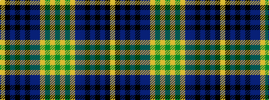 idealised woven sample of pattern GYGYBBKBKBKY