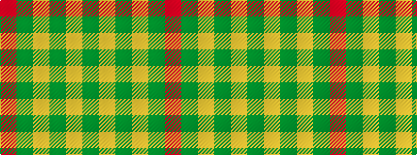 idealised woven sample of pattern GYGYGR