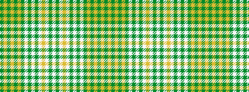 idealised woven sample of pattern GYGYGYGWGWGWYWGW