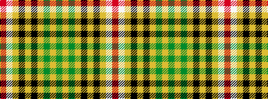 idealised woven sample of pattern GYGYKYKYWR