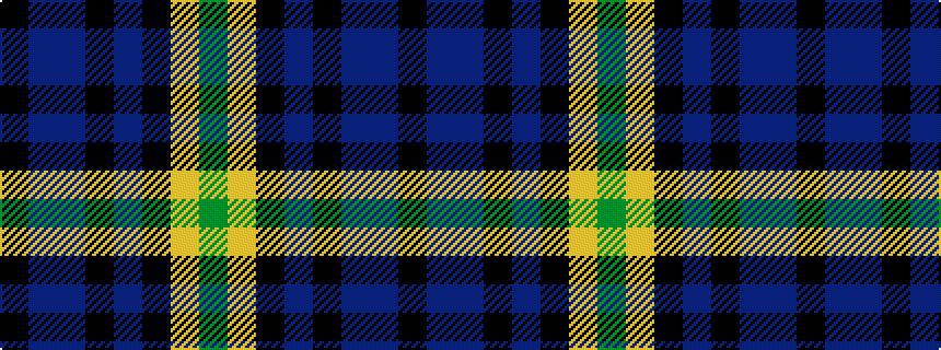 idealised woven sample of pattern GYKBKBBK