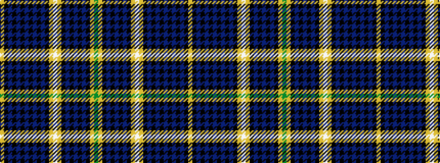 idealised woven sample of pattern GYKBKBKBKYWYKBKBKBKBKBKY