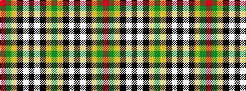idealised woven sample of pattern GYKWKWKYGR