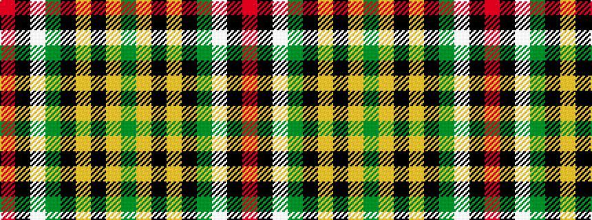 idealised woven sample of pattern GYKYKGWKR