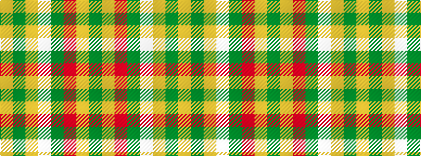 idealised woven sample of pattern GYRGWYGY