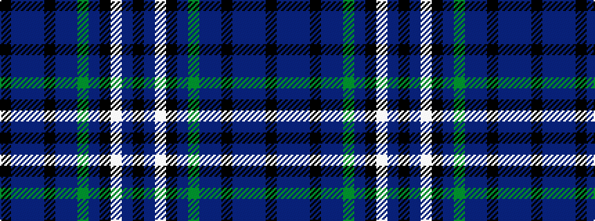idealised woven sample of pattern KBBBKBBGBKWBK