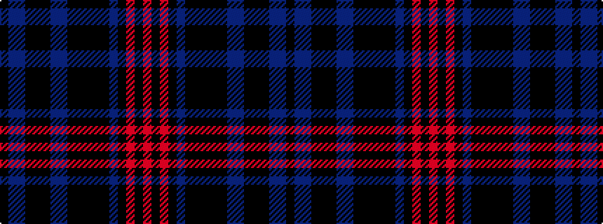 idealised woven sample of pattern KBBKKKBBKKKKKBKRKR