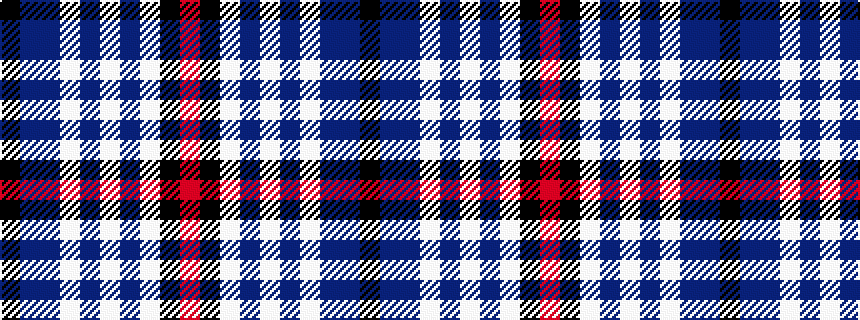 idealised woven sample of pattern KBBWBWBWKR