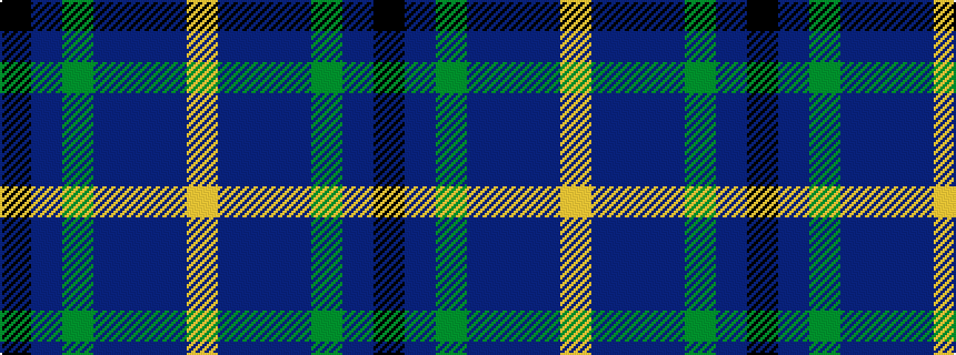 idealised woven sample of pattern KBGBBBY