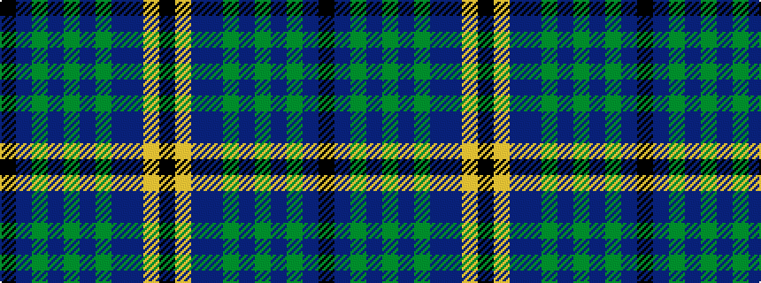 idealised woven sample of pattern KBGBGBGBBYK