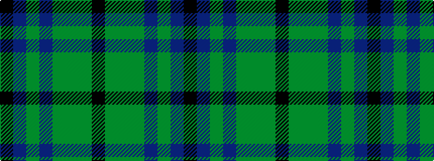 idealised woven sample of pattern KBGBGGGK