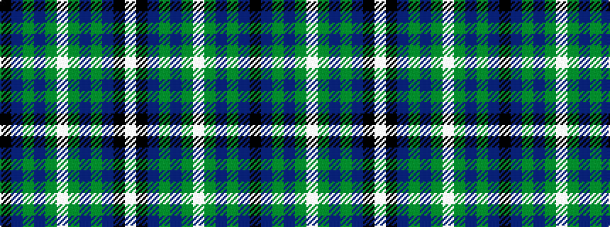 idealised woven sample of pattern KBGBGWGBGBKW