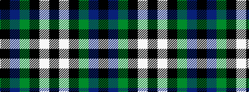 idealised woven sample of pattern KBGKWK
