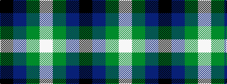 idealised woven sample of pattern KBGW