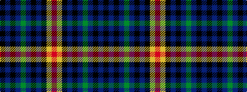 idealised woven sample of pattern KBKBGBKBKYR