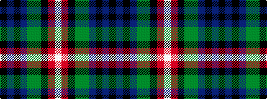 idealised woven sample of pattern KBKBGGKRW