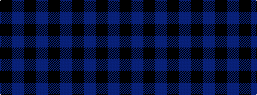 idealised woven sample of pattern KBKBK