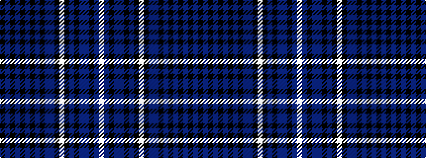 idealised woven sample of pattern KBKBKBKBKBBKWKBKBBKBW