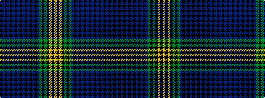idealised woven sample of pattern KBKBKBKBKBKBKBKBGKGKYKY