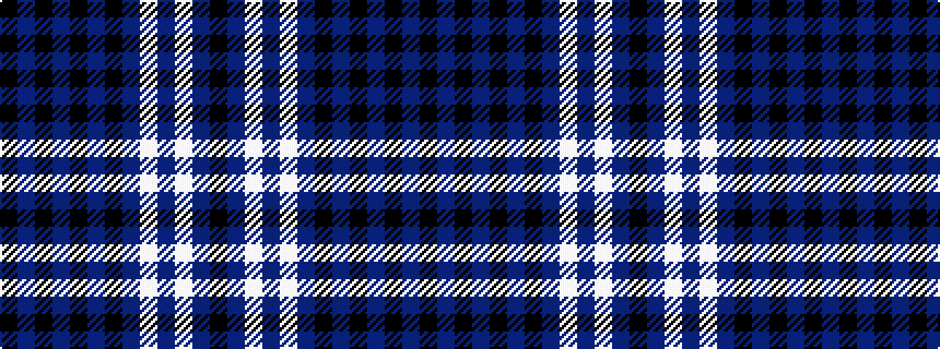 idealised woven sample of pattern KBKBKBKBWBWBK