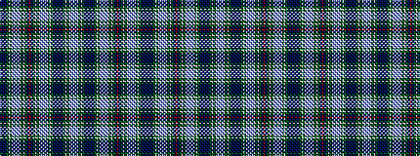idealised woven sample of pattern KBKBKBKGKWGKWBWBWBWBWKGKWKGKBKRKBKGKWKGKWBWBWBWBWKGWKGKBKBKBKBKBKGKWKGKWBWBW