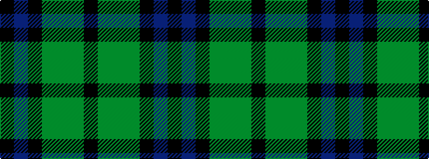 idealised woven sample of pattern KBKGGGK