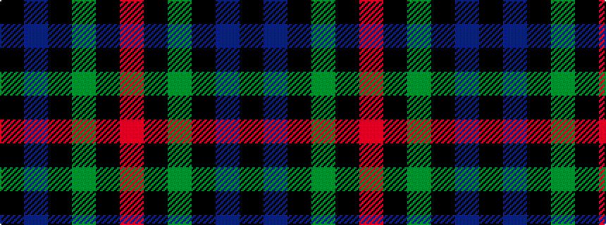 idealised woven sample of pattern KBKGKR