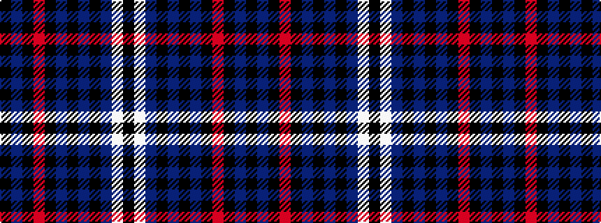 idealised woven sample of pattern KBKRKBKBKBWK