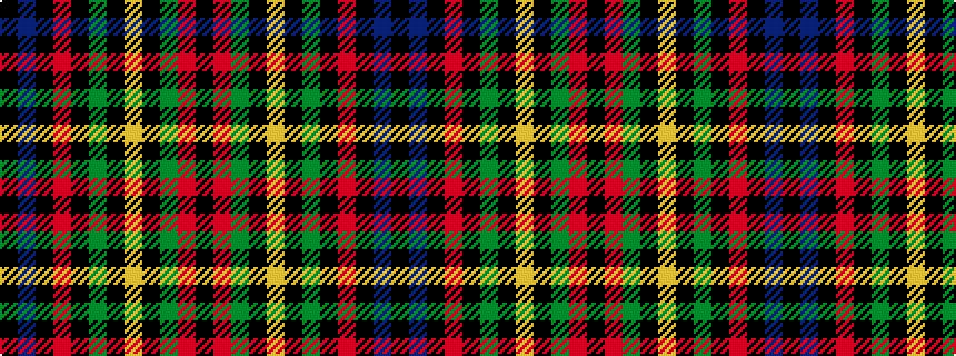 idealised woven sample of pattern KBKRKGKYKGRK