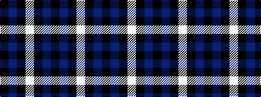 idealised woven sample of pattern KBKWKBK