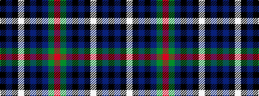 idealised woven sample of pattern KBKWKBKBGR