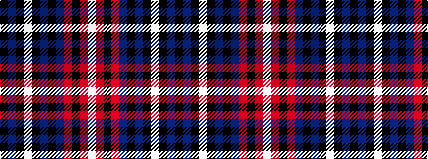 idealised woven sample of pattern KBKWKBKBRKRW