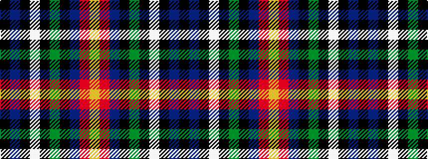 idealised woven sample of pattern KBKWKGKBRY