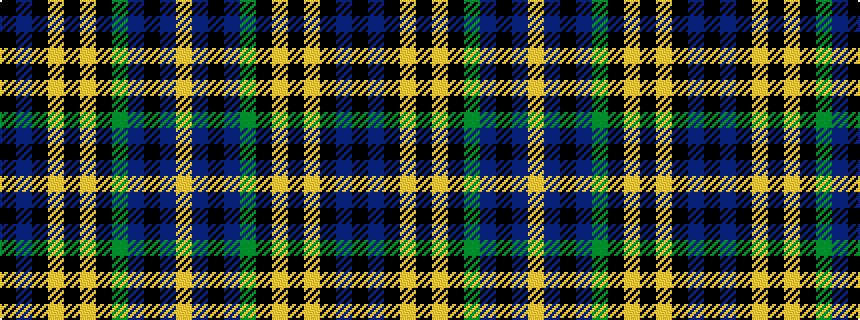 idealised woven sample of pattern KBKYKYKGBKBY