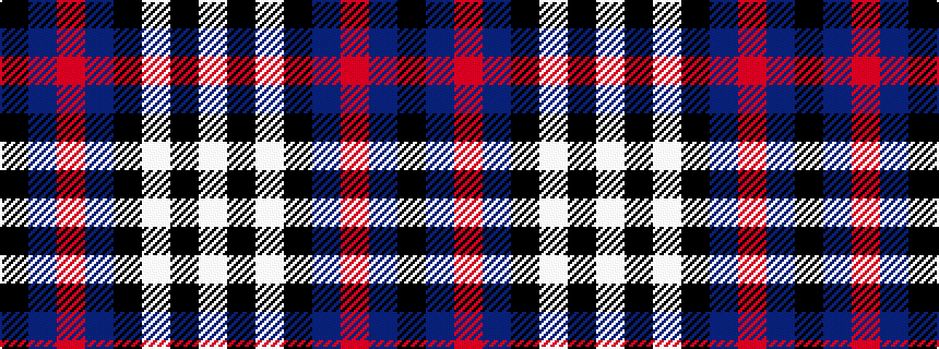 idealised woven sample of pattern KBRBKWKW