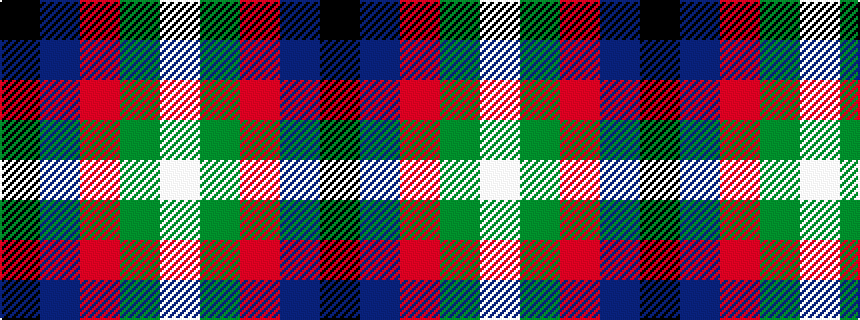 idealised woven sample of pattern KBRGW