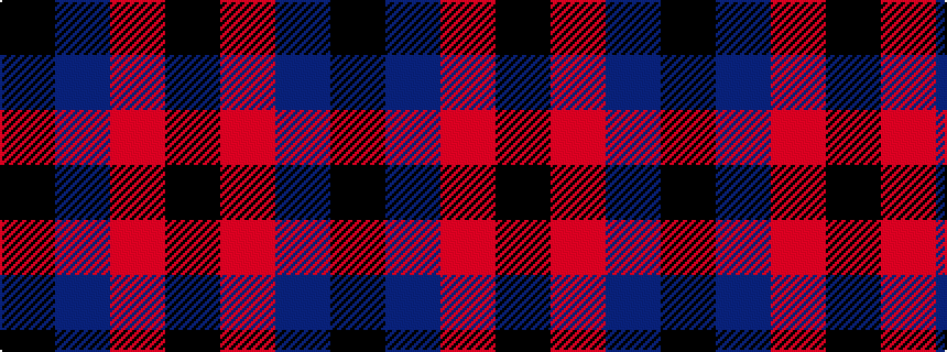 idealised woven sample of pattern KBRK