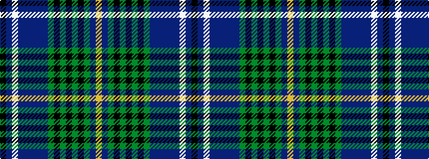idealised woven sample of pattern KBWBBBBBGKGKGKGBY