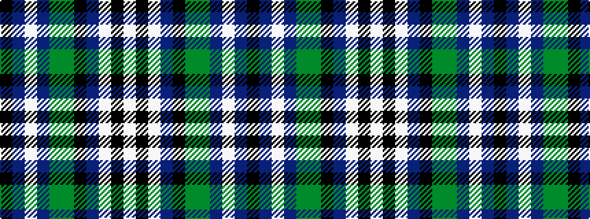 idealised woven sample of pattern KBWBGGKBWKW