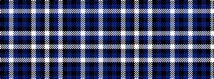 idealised woven sample of pattern KBWBKBKWBKW