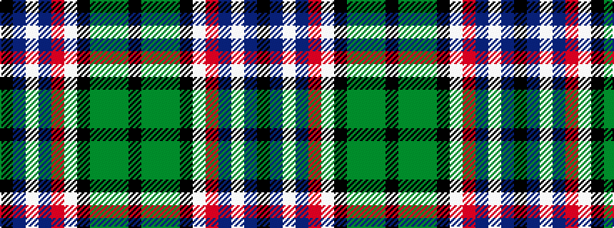 idealised woven sample of pattern KBWBRWKGGGK
